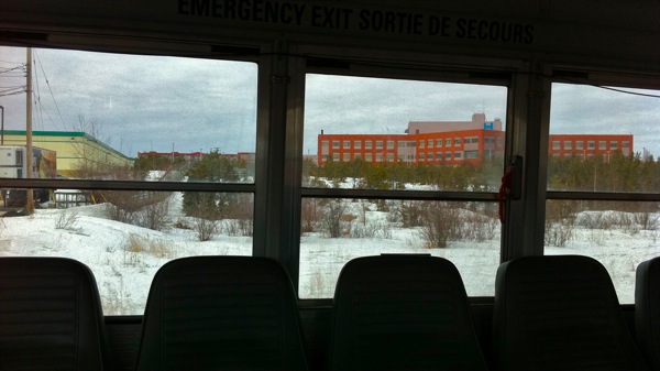 Yellowknife bus hospital